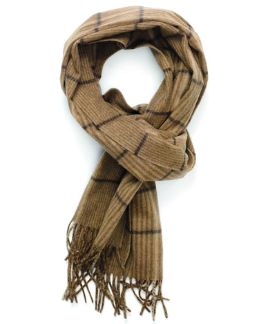 Escorial Plaid Brushed Scarf